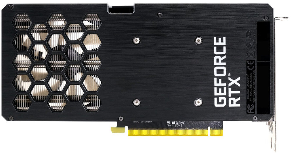 Karta graficzna GAINWARD GeForce RTX 3060 Ghost 12GB wydajne chlodzenie