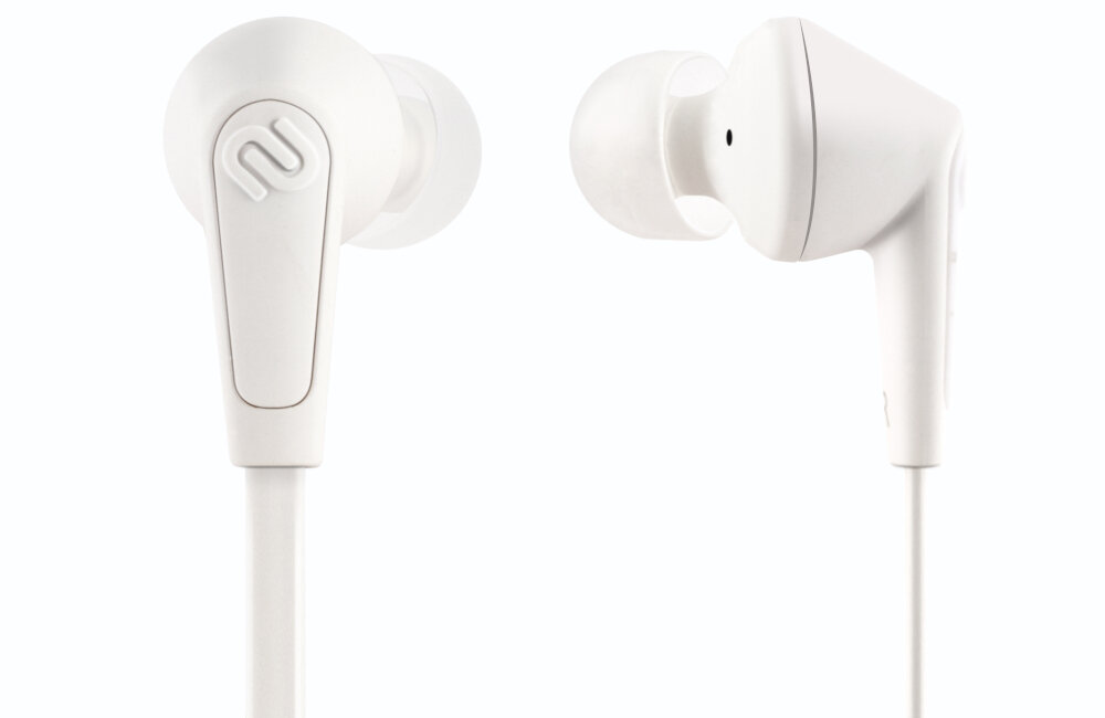 SŁUCHAWKI BLUETOOTH URBANISTA MADRID NASZYJNE DOKANAŁOWE BIAŁE zasięg