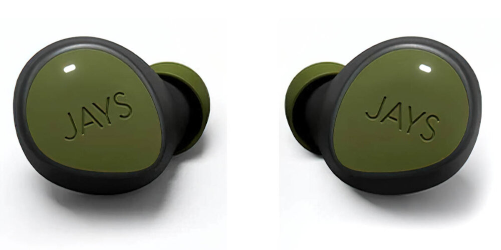 Słuchawki dokanałowe JAYS m-Seven TWS bluetooth pasmo przenoszenia impedancja dynamika