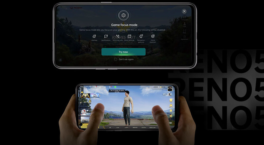 SMARTFON OPPO RENO 5Z 8+128GB CZARNY szybkie uruchamianie optymalizacja