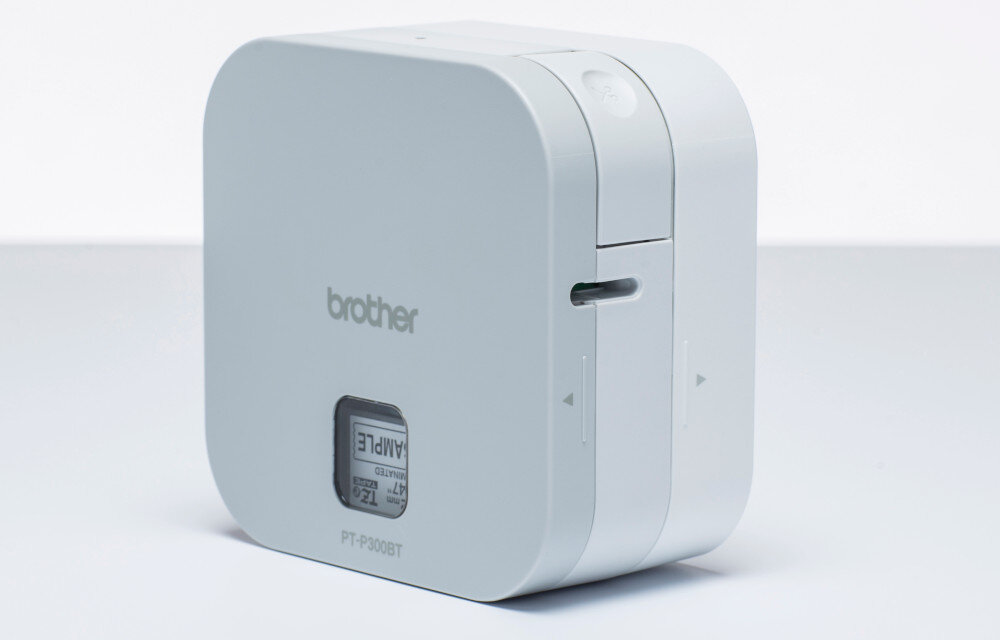 Drukarka BROTHER P-Touch Cube PT-P300BT materiał kompatybilność taśma