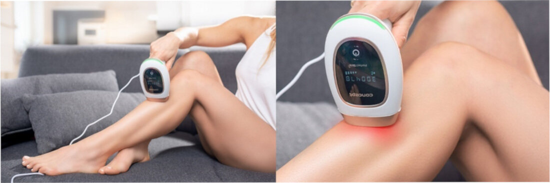 Depilator CONCEPT Perfect Skin IL3020 uzytkowanie