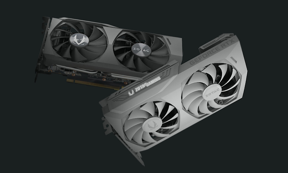 Karta graficzna ZOTAC GeForce RTX 3060 12GB wysoka jakosc obrazu