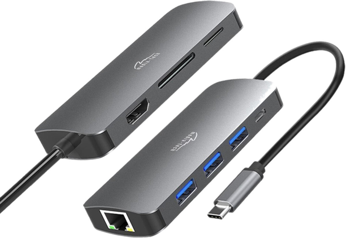 Stacja dokująca MEDIA-TECH Pro MT5044 8w1 dostepne zlacza