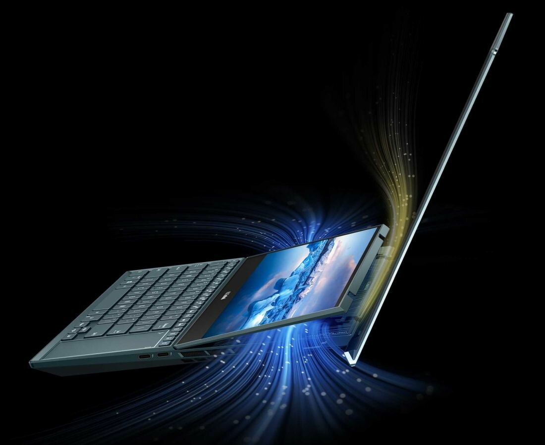 Laptop ASUS ZenBook ProDuo UX582 - Active Aerodynamic System Plus