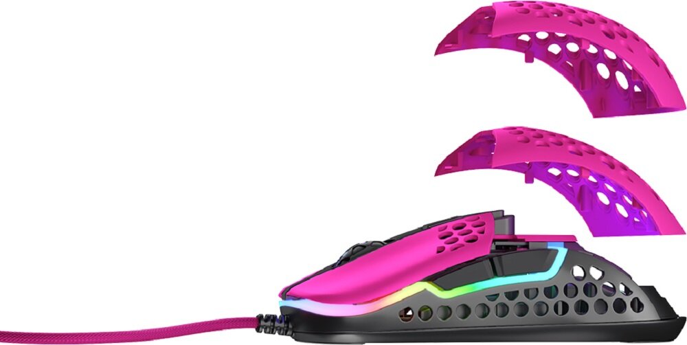 Mysz XTRFY M42 Różowy - przewodowa lacznosc