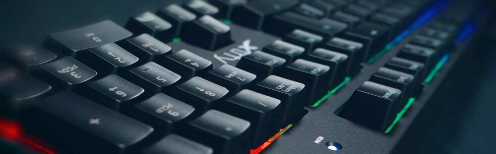 Klawiatura XTRFY K3 US - proste podłączenie uniwersalny kabel wejście USB długi przewód