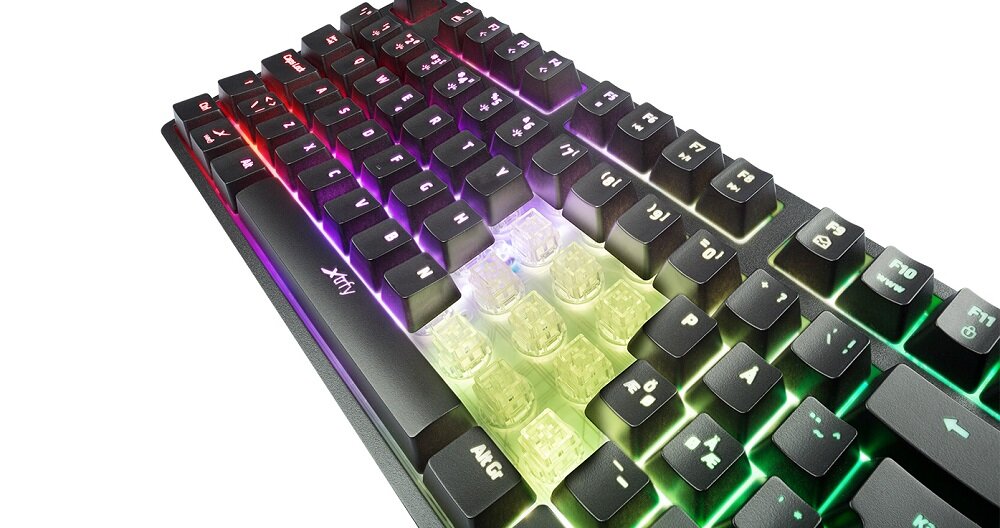 Klawiatura XTRFY K3 US - Anti-ghosting nie regauje na nieplanowane wciśnięcia klawiszy