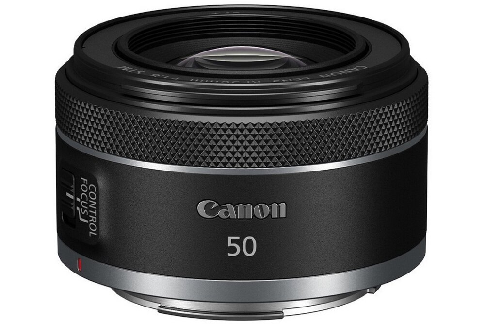 Obiektyw CANON RF 50mm F1.8 STM  optyka soczewki af autofocus przysłona ogniskowa bagnet montaż 