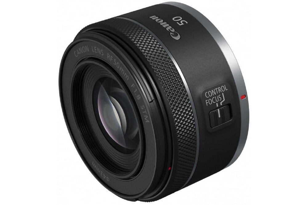 Obiektyw CANON RF 50mm F1.8 STM  optyka soczewki af autofocus przysłona ogniskowa bagnet montaż 