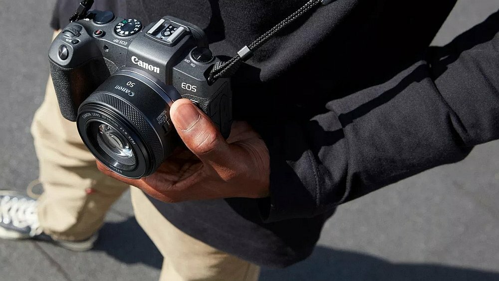 Obiektyw CANON RF 50mm F1.8 STM  optyka soczewki af autofocus przysłona ogniskowa bagnet montaż 