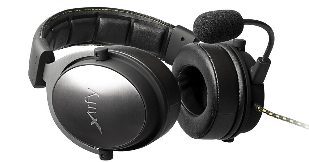 Słuchawki XTRFY H1 - wygodna konstrukcja długi kabel wygoda aluminiowy pałąk