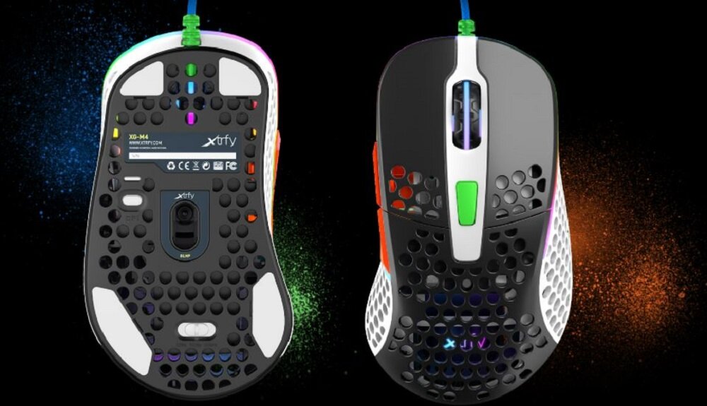 Mysz XTRFY M4 Street - kolorystyka 