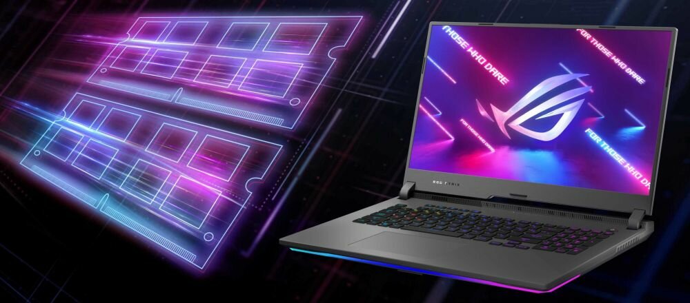 Laptop ASUS Rog Strix G17 G713 - RAM DDR4