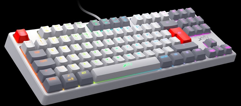 Klawiatura XTRFY K4 - produkt gamingowy dla wymagających graczy edektywne podświetlenie wytrzymała konstrukcja