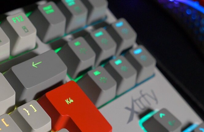 Klawiatura XTRFY K4 - Anti-ghosting nie regauje na nieplanowane wciśnięcia klawiszy