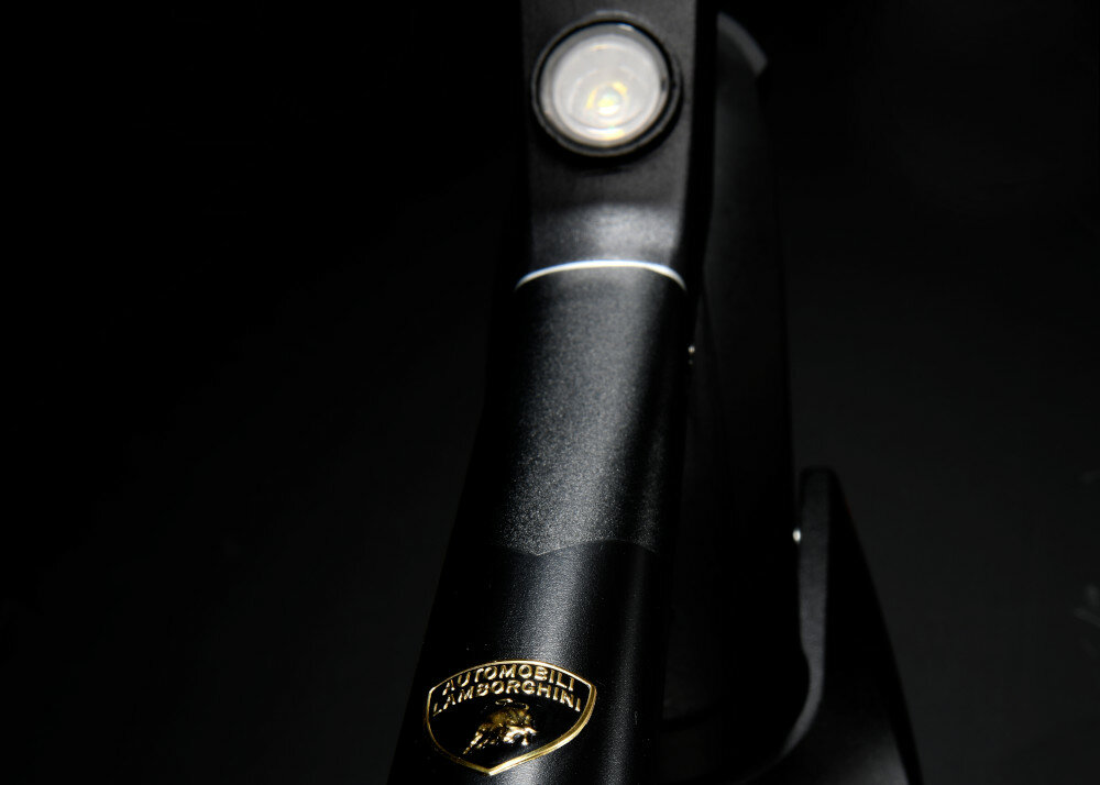 Hulajnoga elektryczna LAMBORGHINI AL1 Czarny bezpieczenstwo hamulce oswietlenie