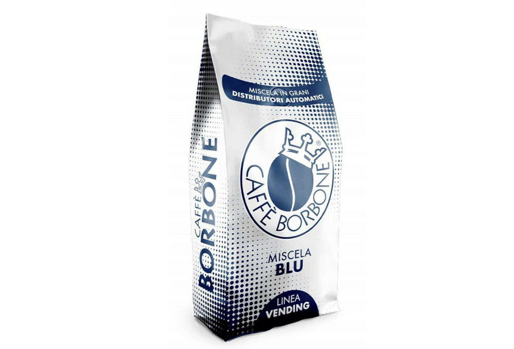 BORBONE-Blu-Robusta kawa ziarnista arabika brazylia wybrzeże kości słoniowe robusta indie uganda zmysły smakowe ziarna palarnia kofeina dynamika smaku pobudza do działania walory smakowe nuty orzechy włoskie owoce leśne korzenie espresso mleko caffe latte cappuccino