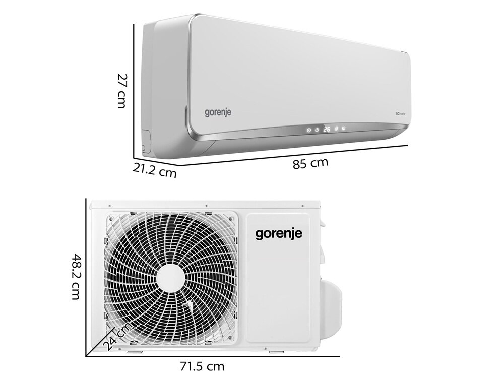 Klimatyzator GORENJE Split Pandora AST-09UW4RVETE00A