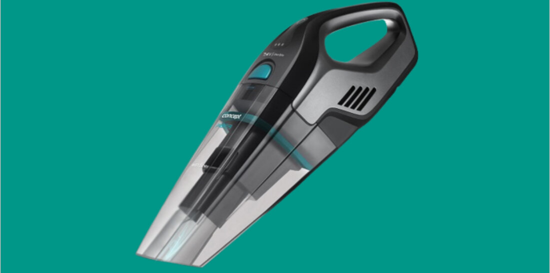 Odkurzacz reczny CONCEPT Wet & Dry Riser VP4350 dlugi czas pracy akumlator Li-Ion 7,4 V o pojemnosci 2200 mAh czas pracy