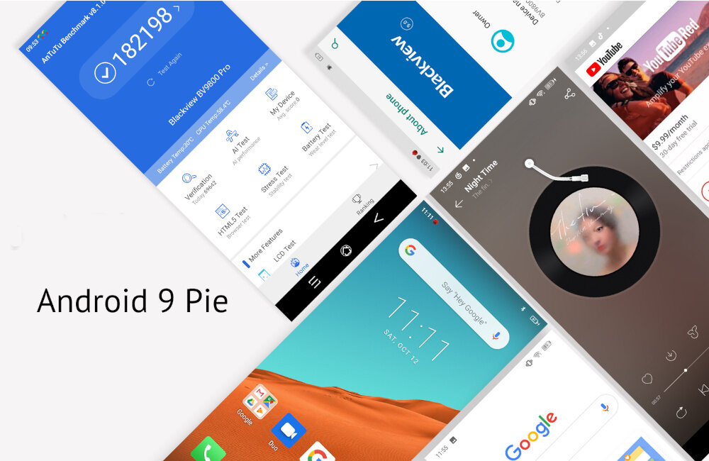 SMARTFON BLACKVIEW BV5900 Android 9 adaptacyjna bateria podświetlanie ekranu