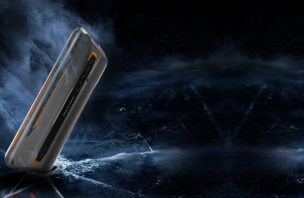 BLACKVIEW BV6300 Pro POMARAŃCZOWY wytrzymałość wodoodporność odporny na kurz i upadki