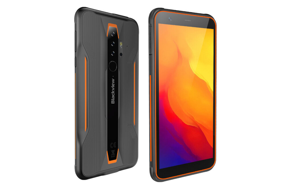 BLACKVIEW BV6300 Pro POMARAŃCZOWY wytrzymałość odporność wygoda smukłość