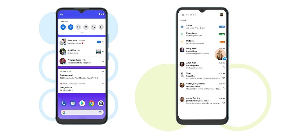 Smartfon BLACKVIEW A70 system