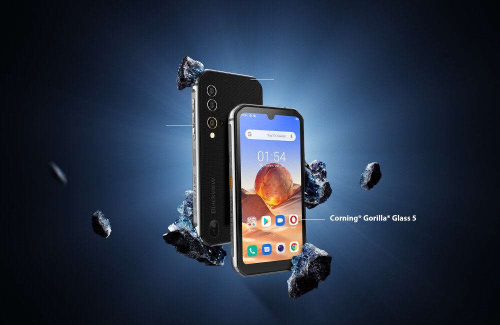 SMARTFON BLACKVIEW BV9900 E wyświetlacz IPS przekątna rozdzielczość szkło ochronne