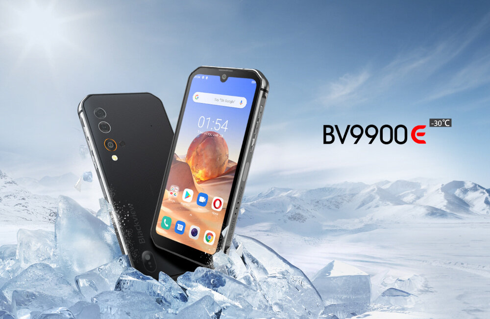 SMARTFON BLACKVIEW BV9900 E warunki atmosferyczne temperatura ICE Mode
