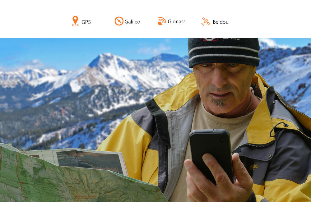 SMARTFON BLACKVIEW BV9900 E SMUKŁY moduł GPS Glonass Galileo Beidou