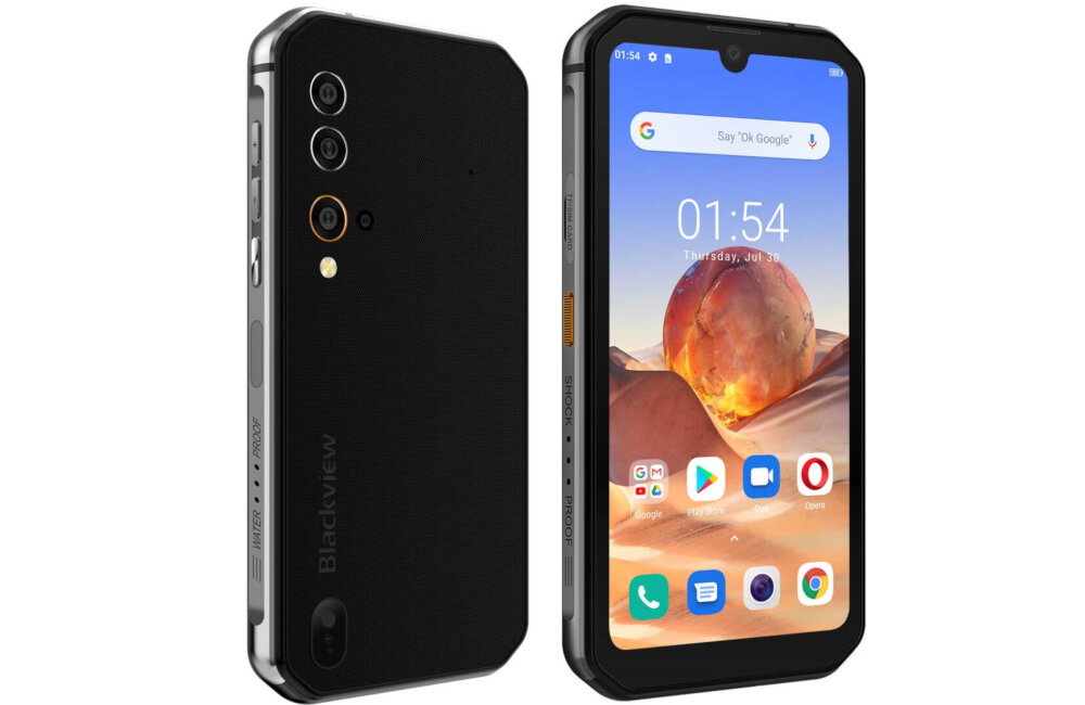 SMARTFON BLACKVIEW BV9900 E metalowa ramka śrubki silikon bezpieczeństwo