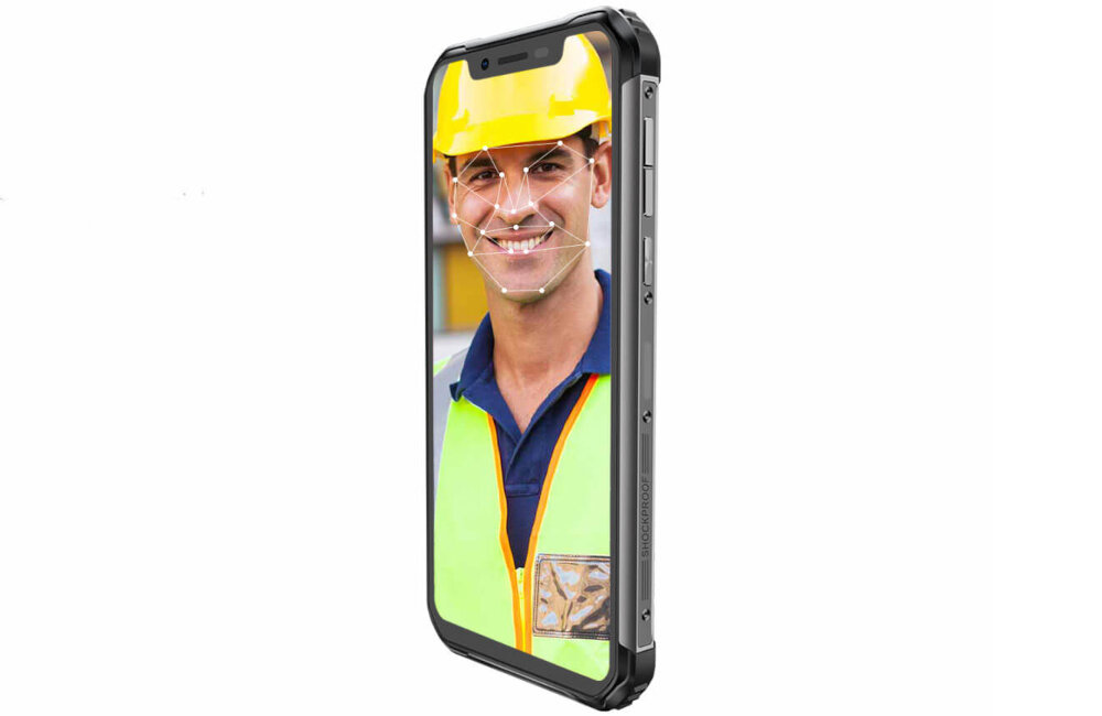 BLACKVIEW BV9600 E czytnik linii papilarnych FaceUnlock