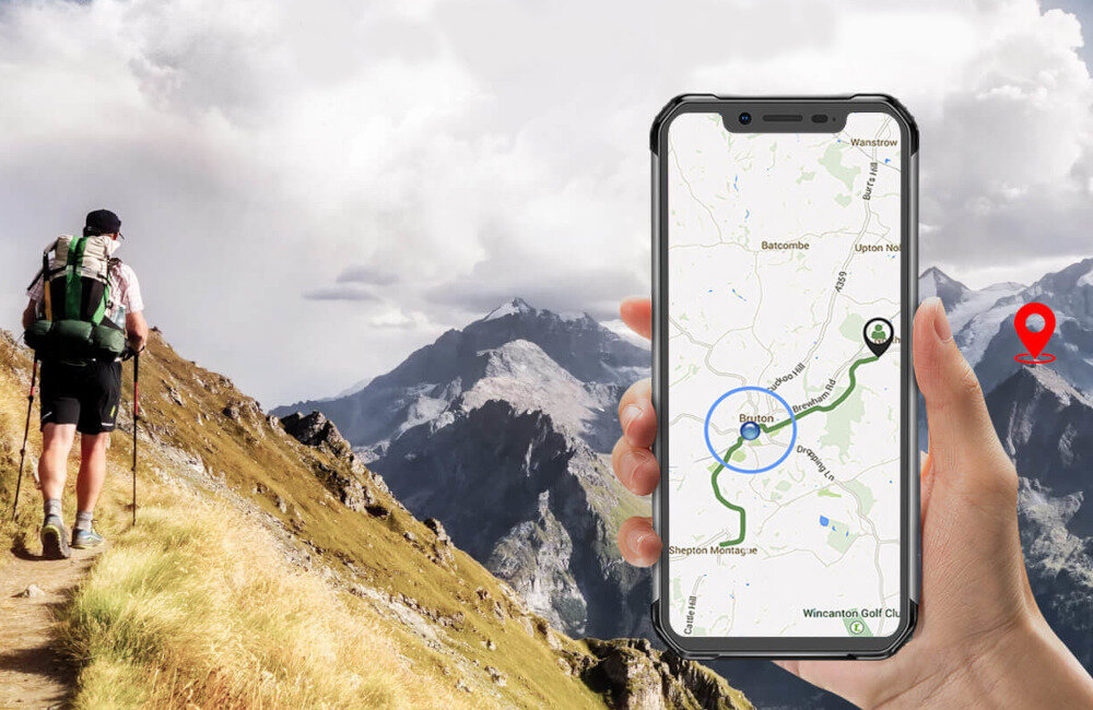 BLACKVIEW BV9600 E lokalizacja nawigacja GPS Glonass
