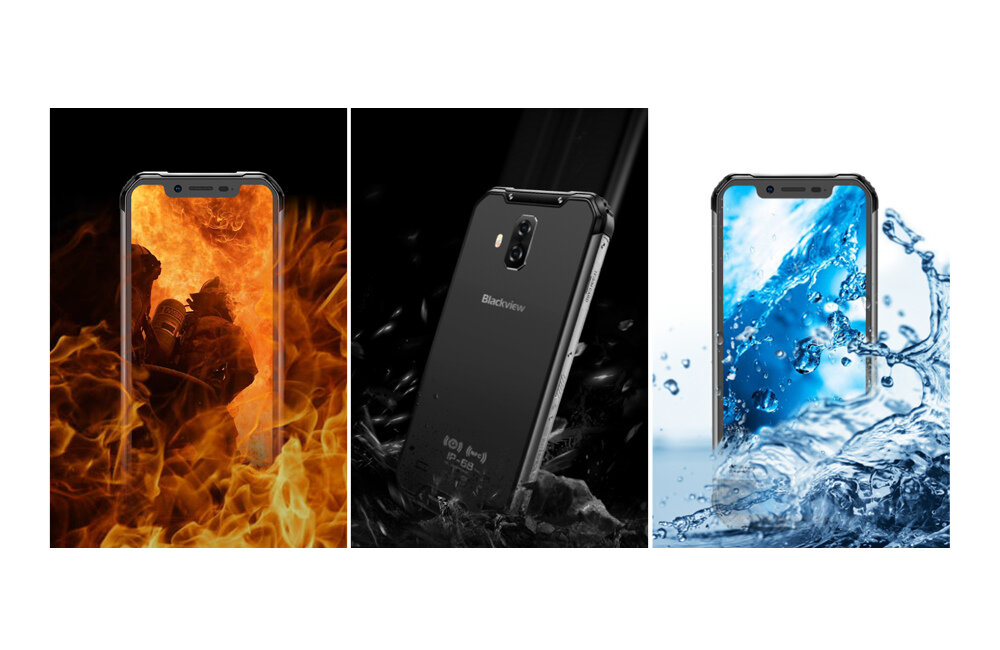 BLACKVIEW BV9600 E powłoka szkło bezpieczeństwo
