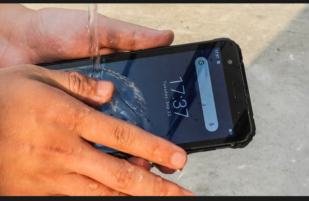 SMARTFON BLACKVIEW BV5100 PRO BLACK odporny wytrzymały wodoodporny odporny na kurz i upadki
