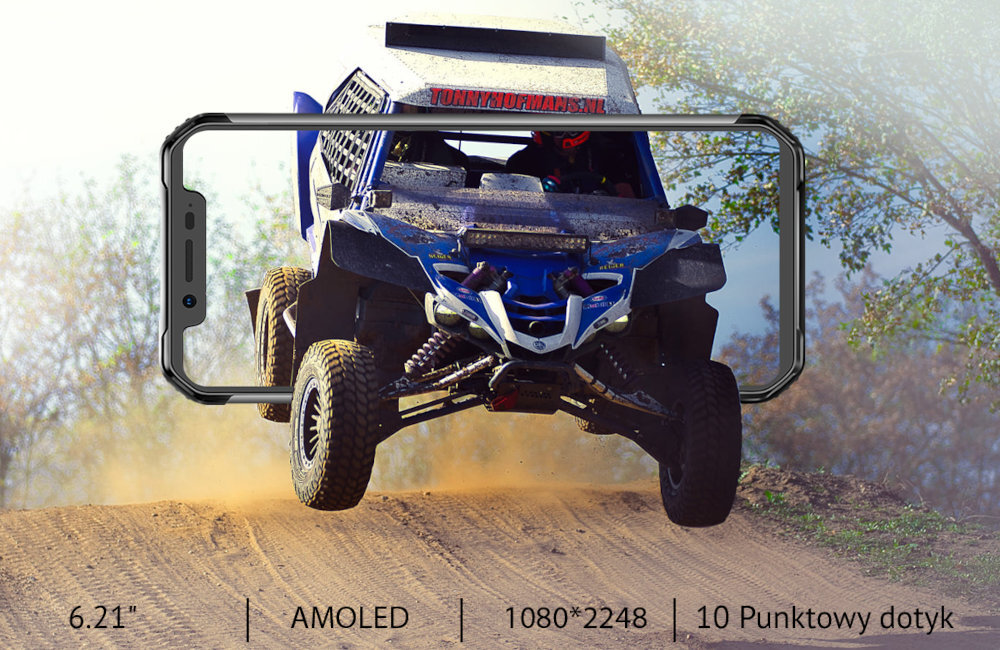 BLACKVIEW BV9600 E ekran FullView przekątna wyświetlacz AMOLED