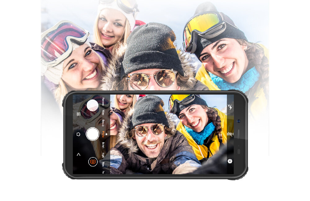 SMARTFON BLACKVIEW BV5500 PLUS kamera zestaw aparatów