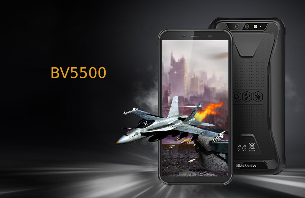 SMARTFON BLACKVIEW BV5500 procesor pamięć RAM pamięć danych