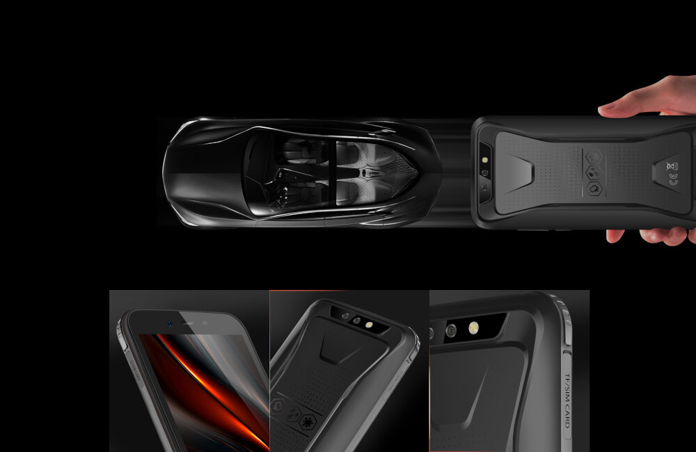 SMARTFON BLACKVIEW BV5500 bezpieczeństwo kształt