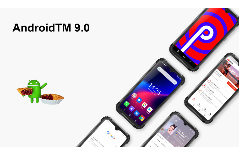 SMARTFON BLACKVIEW BV5900 Android 9 adaptacyjna bateria podświetlanie ekranu