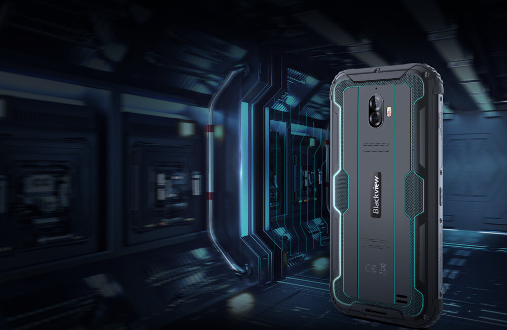 SMARTFON BLACKVIEW BV5900 guma przemysłowa wykonanie materiał