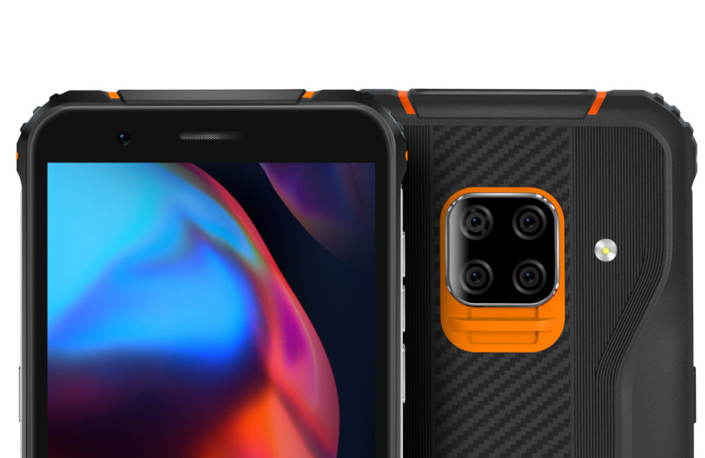 BLACKVIEW BV5100 PRO ORANGE aparaty zestaw kamera selfie