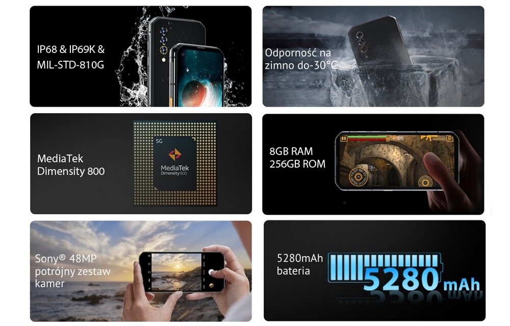 Smartfon BLACKVIEW BL6000 Pro