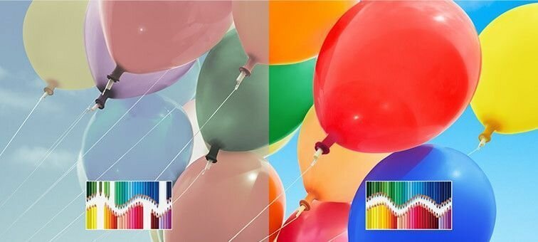 Telewizor SONY LED KE-XH8077SAEP - technologia TRILUMINOS