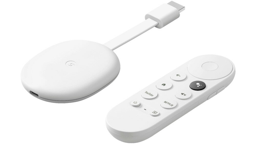 Odtwarzacz multimedialny GOOGLE Chromecast 4.0 - obraz