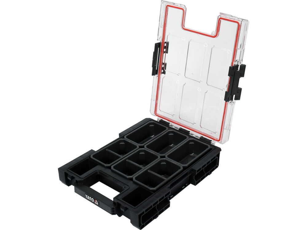 Organizer Yato YT-09182 system S1 uchwyt transport zapięcia boczne kompatybilność