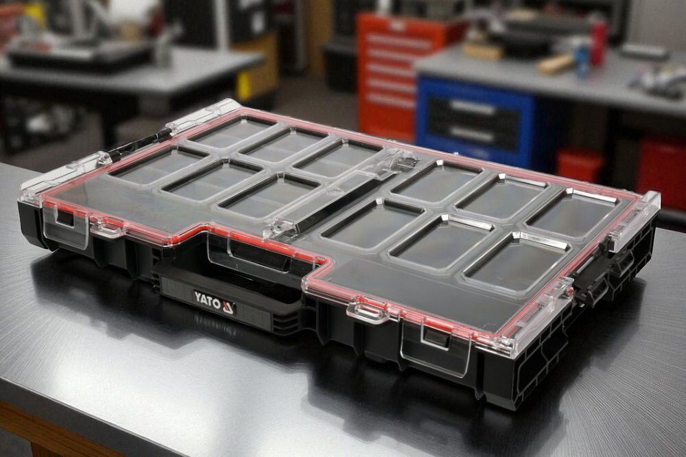 Organizer Yato YT-09181 system S1 uchwyt 12 przegródek PP