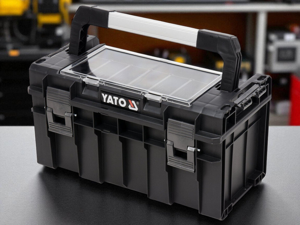 Skrzynka narzędziowa Yato YT-09183 organizer system S12 pojemna wygodna