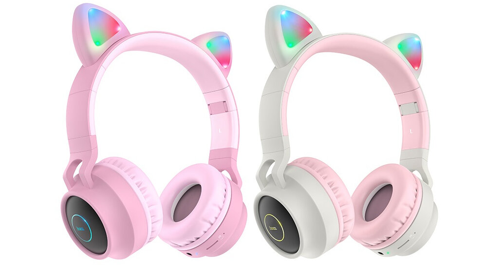 Słuchawki HOCO W27 Cat Ear ZNAKOMITE BRZMIENIE WYMAGANIA UŻYTKOWNICY